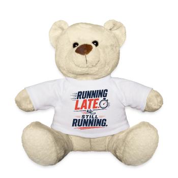 Running Late. Still Running. - Teddy - Weiß - Vorne