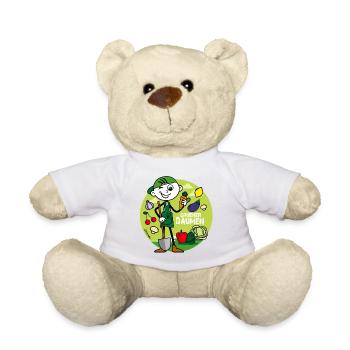 Strichel als Hobby Gärtner und grünem Daumen! - Teddy - Weiß - Vorne