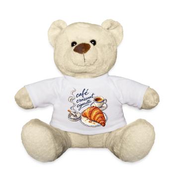 Café Croissant - Teddy - Weiß - Vorne