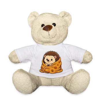 igel-decke - Teddy - Weiß - Vorne