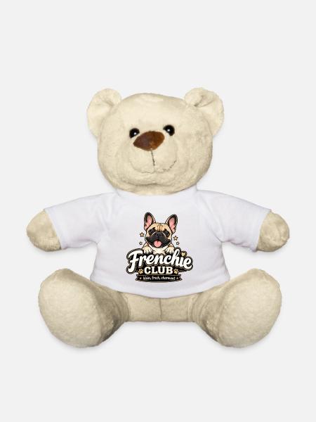Französische Bulldogge Club – Frenchie - Teddy - Weiß