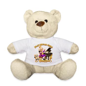 Mozart – Spiel, Träum, Lächeln! - Teddy - Weiß - Vorne
