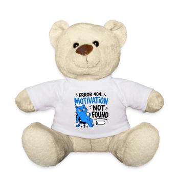 FEHLER 404: MOTIVATION NICHT GEFUNDEN – Chat Geek - Teddy - Weiß - Vorne