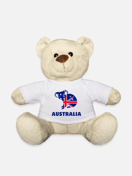 Australien-Koala - Teddy - Weiß
