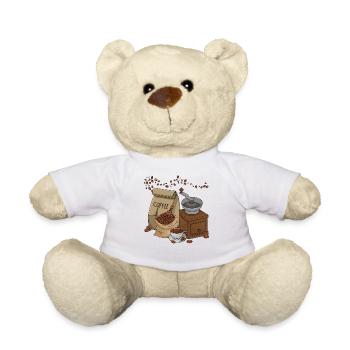 Kaffee - Teddy - Weiß - Vorne