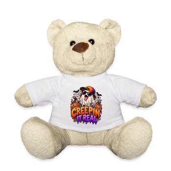 Creep It Real Halloween Ghost - Teddy - Weiß - Vorne