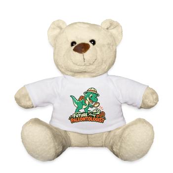 Future Paleontologist / Dino Forscher - Teddy - Weiß - Vorne