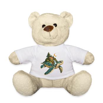 Insel auf der Arche: Magic Turtle - Teddy - Weiß - Vorne