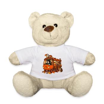 Kürbisbahn - Teddy - Weiß - Vorne