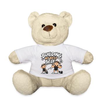 Mein bestes Ich aufbauen - Teddy - Weiß - Vorne
