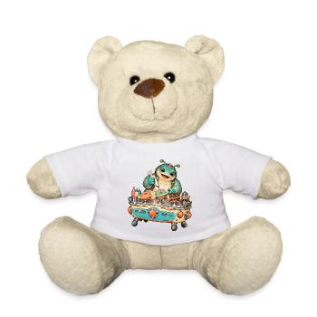 Retro Koch Drachenmeister - Teddy - Weiß - Vorne