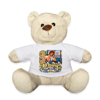 Fluglotse gezeigt - Teddy - Weiß - Vorne