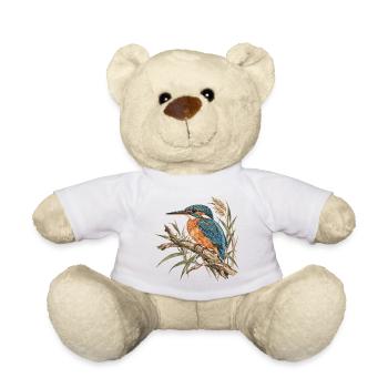 Königsfischer Aquarell Naturdesign - Teddy - Weiß - Vorne