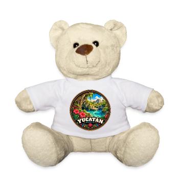 Yucatan Mexiko Maya Pyramide Dschungel Urlaub - Teddy - Weiß - Vorne