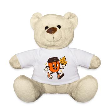 Becher-Kürbis - Teddy - Weiß - Vorne