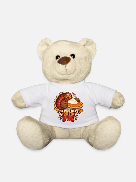 Verspielter Truthahnkuchen-Zinger - Teddy - Weiß