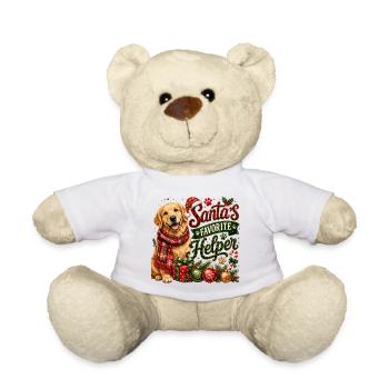 🎁 Weihnachts-Golden Retriever - Teddy - Weiß - Vorne