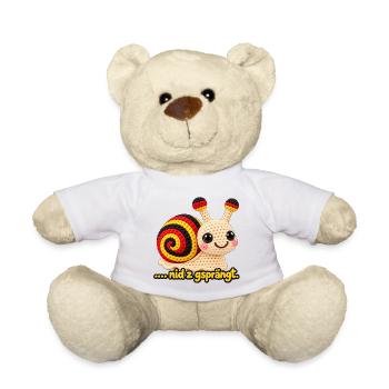 Nid z gsprängt Berner Schnecke  - Teddy - Weiß - Vorne