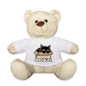 Indoor-Spezialistenkatze - Teddy - Weiß - Vorne