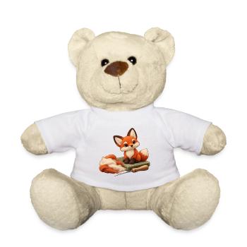 Filzfuchs-Basteltisch - Teddy - Weiß - Vorne