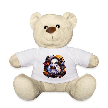 Halloween Gamer Geist: Hol dir den Style jetzt! - Teddy - Weiß - Vorne
