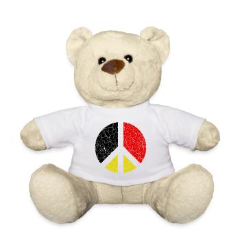 Germany Deutschland  - Teddy - Weiß - Vorne