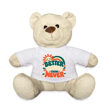Better Today Than Never - Teddy - Weiß - Vorne