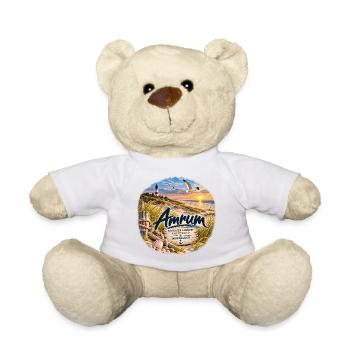 Amrum Nordseezauber Strandglück - Teddy - Weiß - Vorne