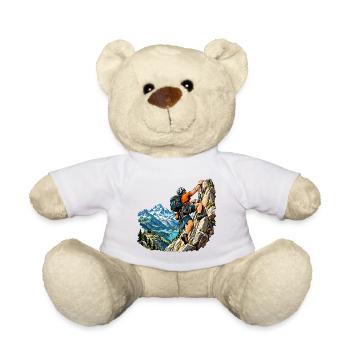 Kletter Abenteuer für Bergsteiger - Teddy - Weiß - Vorne