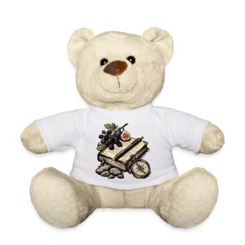 Botanisches Reisebuch - Teddy - Weiß - Vorne