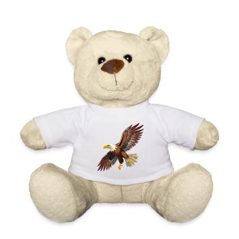 Fliegender Weißkopfseeadler - Teddy - Weiß - Vorne