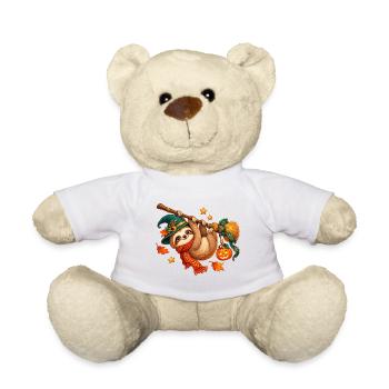 Faultier-Halloween ausgesetzt - Teddy - Weiß - Vorne
