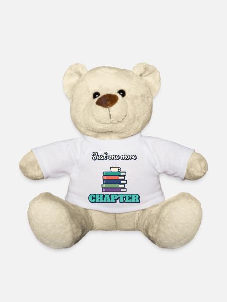 Nur noch ein Kapitel - Teddy - Weiß