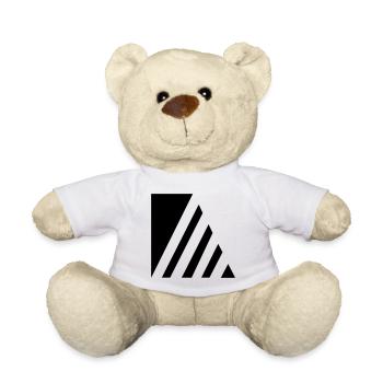 Stylish strokes - Teddy Bear - white - Front