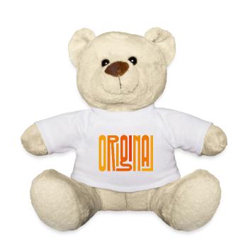 original - Teddy Bear - white - Front