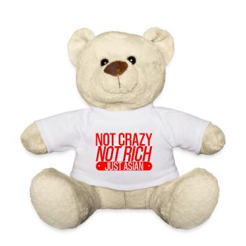 Not Crazy Not Rich Just Asian 3 - Teddy - Weiß - Vorne