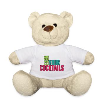 Earn Your Cocktails 3 - Teddy - Weiß - Vorne