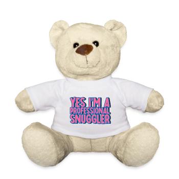 Yes, I'm A Professional Snuggler 2 - Teddy - Weiß - Vorne