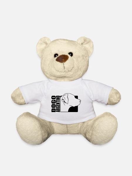 Dogue Argentino Profil Chiens Chien Wilsigns - Nounours - blanc