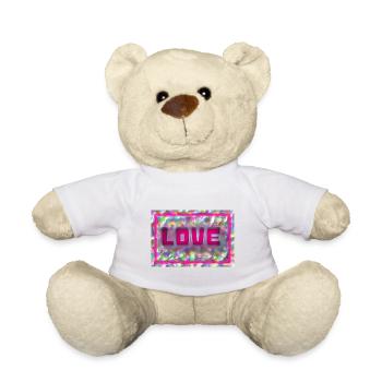 PAAR. ICH HABE GERADE GEHEIRATET. Junggesellinnenabschied. HEILIGER VALENTINSTAG. MARIES - Teddy - Weiß - Vorne