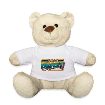 Je suis sa bête 9 - Nounours - blanc - Devant