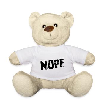 Anti-ja-Sager - Teddy - Weiß - Vorne