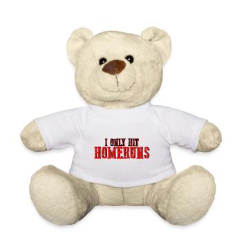 I Only Hit Homeruns 2 - Teddy - Weiß - Vorne