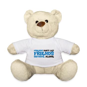 Les amis ne laissent pas les amis sauter seuls 4 - Nounours - blanc - Devant