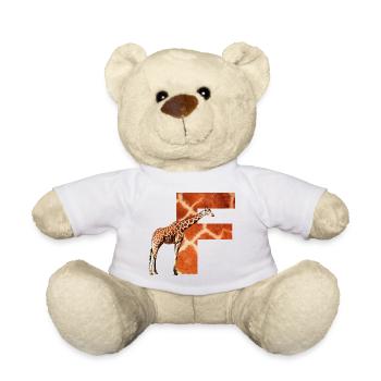 girafe f - Nounours - blanc - Devant