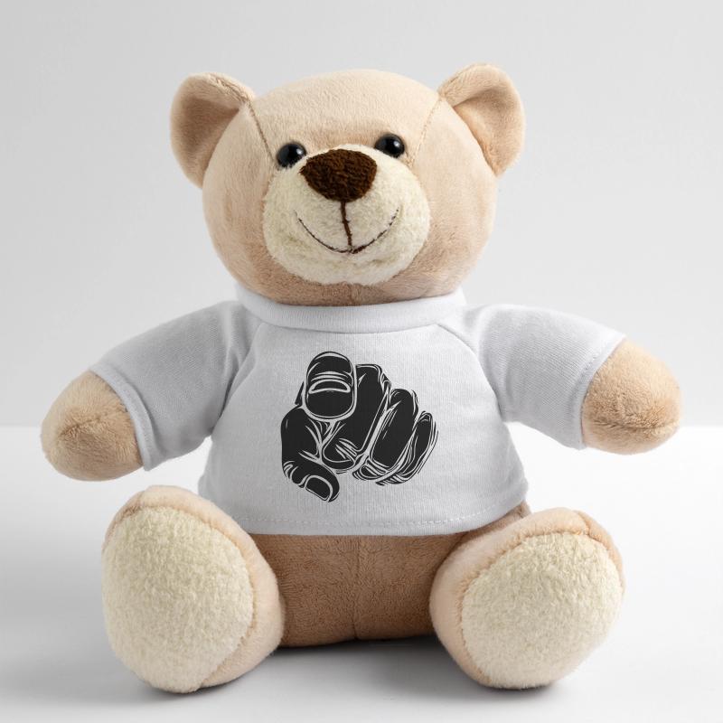 Zeigefinger mit Vector Hand Teddy