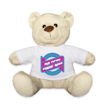 My First Plane Ride 36 - Teddy - Weiß - Vorne