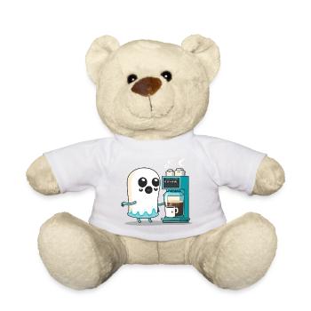 Koffein-Geist - Teddy - Weiß - Vorne