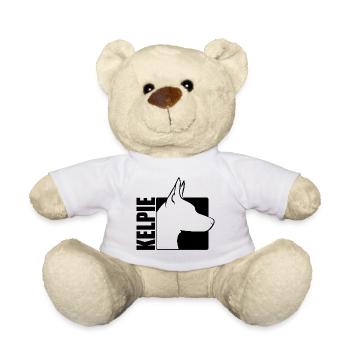 Kelpie Profil Chien Chiens de troupeau Wilsigns - Nounours - blanc - Devant