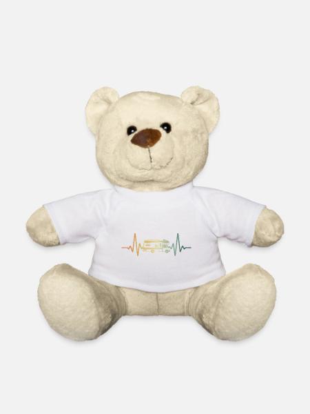 Herzschlag Kastenwagen Wohnmobil - Teddy - Weiß